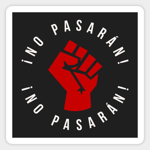 No Pasaran - No Pasaran - Sticker | TeePublic